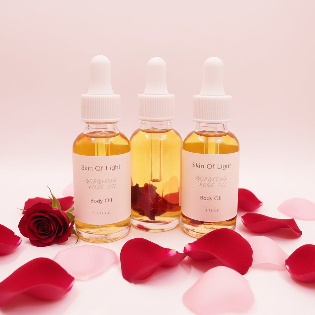 Travel Size Gorgeous Rose Oil for the Body