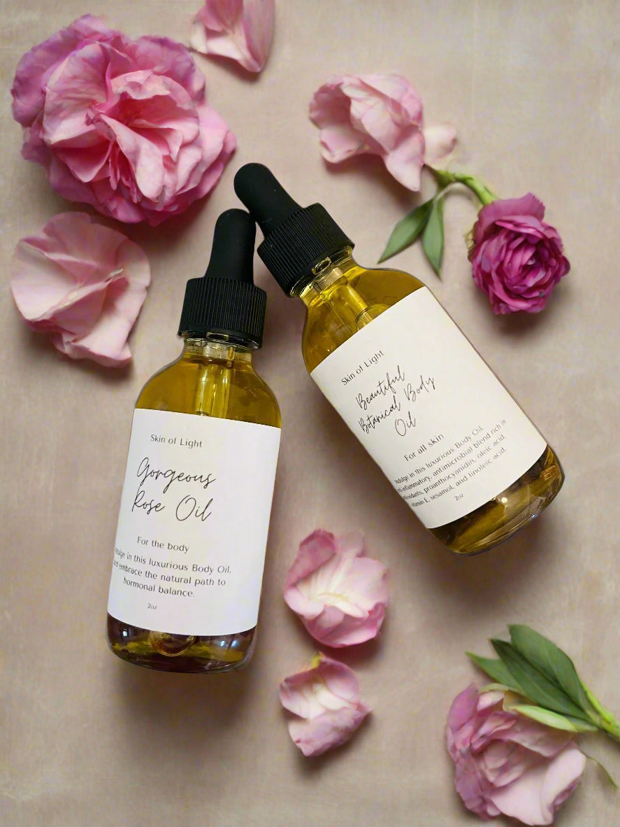 Organic Body Oil Duo