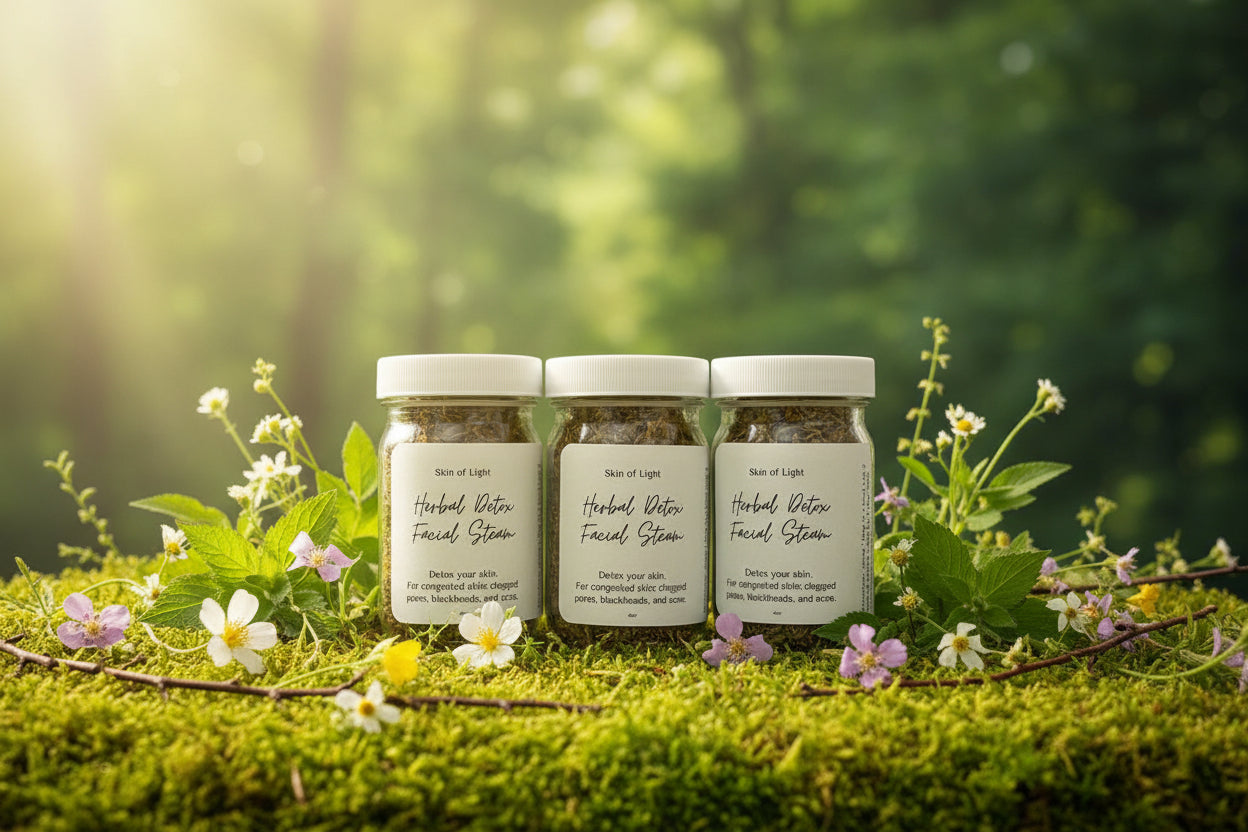 Herbal Detox Facial Steam - Skin of Light