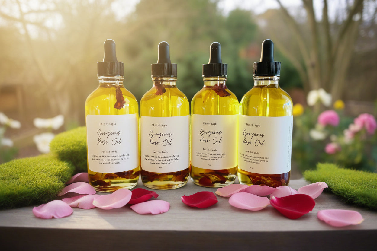 Gorgeous Rose Oil for the Body - Skin of Light