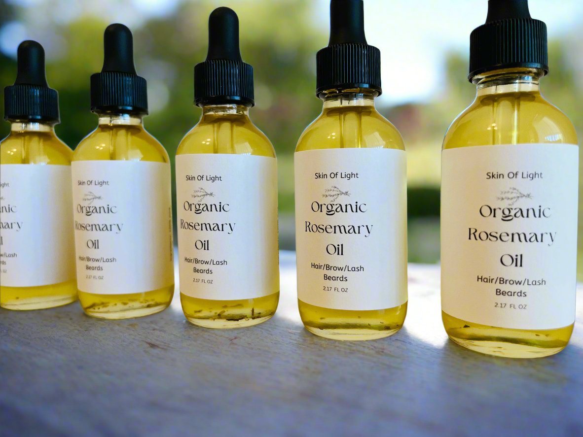 Organic Rosemary Hair Oil - Skin of Light
