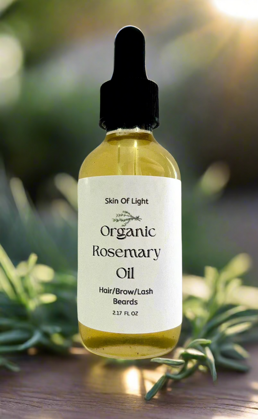 Organic Rosemary Hair Oil - Skin of Light