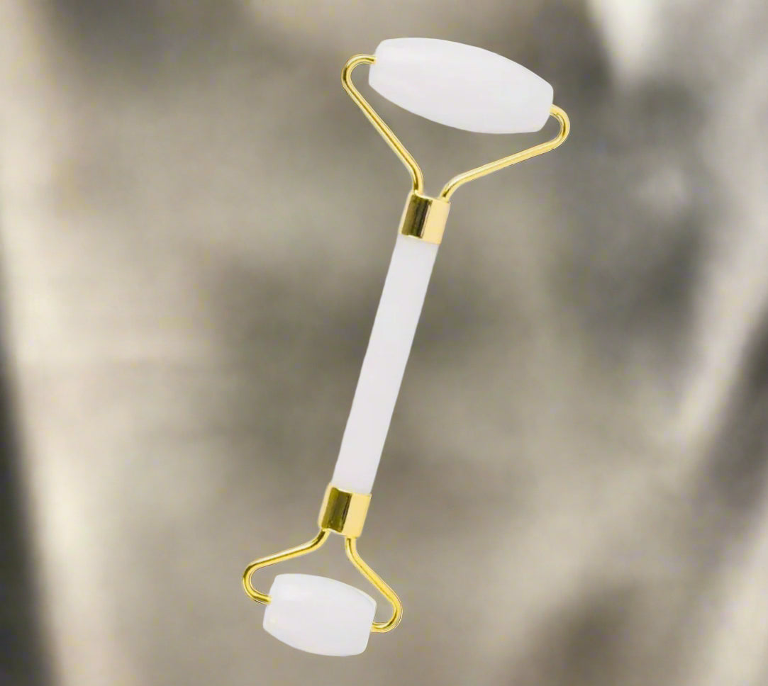 Natural White Jade Facial Roller - Skin of Light