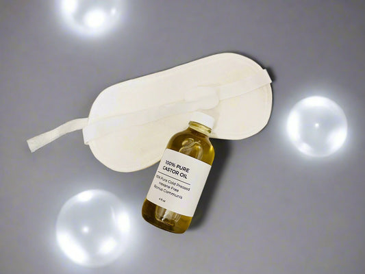 Castor Oil Eye Mask - Skin of Light 