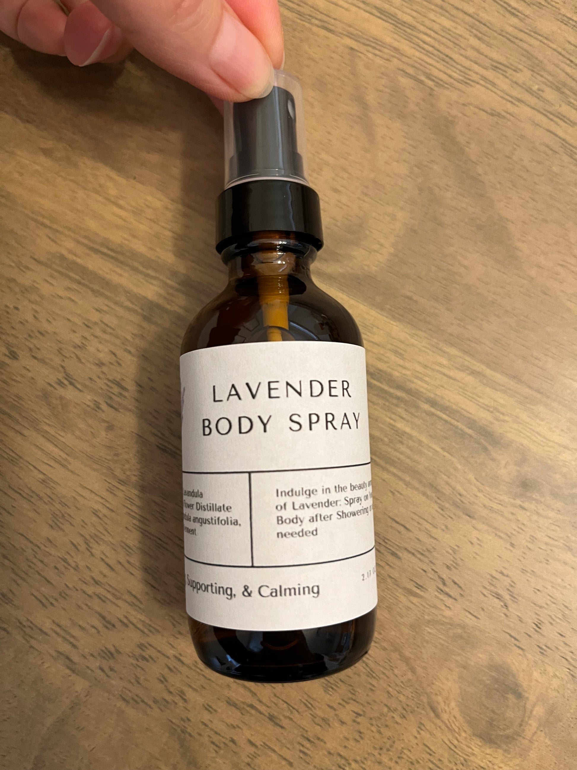 Lavender Body Spray - Skin of Light 