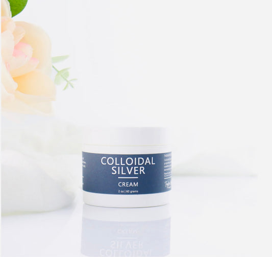 Colloidal Silver Organic Cream | Natural Relief for Skin Issues