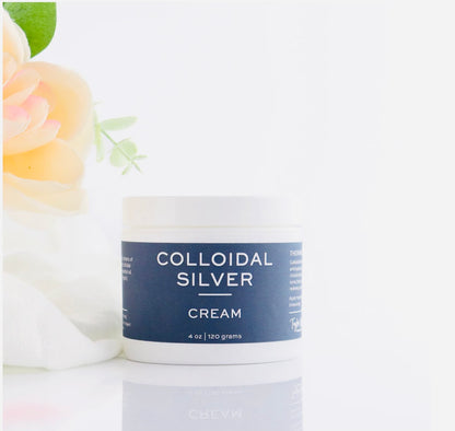 Colloidal Silver Organic Cream | Natural Relief for Skin Issues