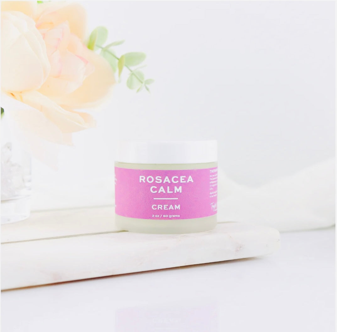 Rosacea Organic Face Cream - Soothe Redness Naturally - Skin of Light 