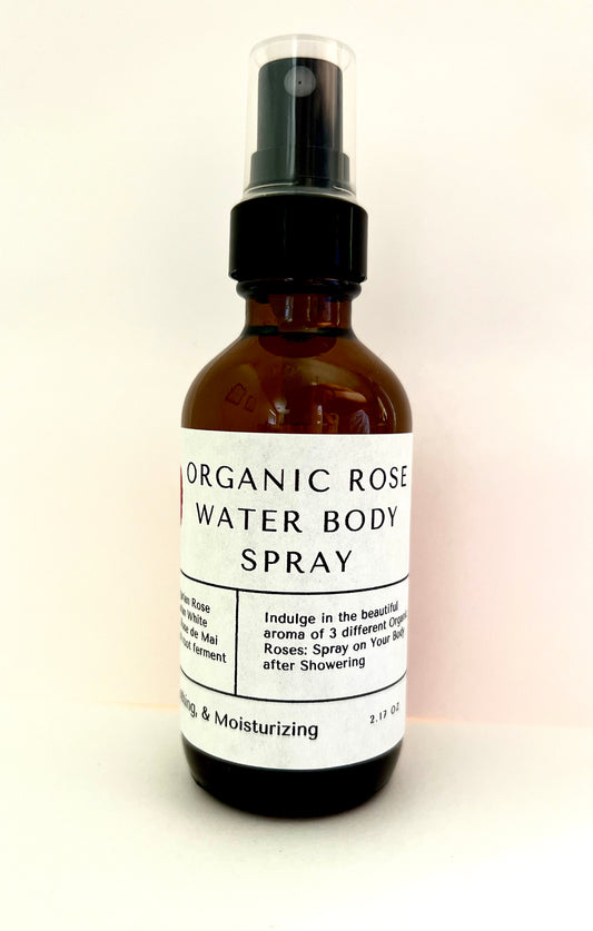 Organic Rose Water Body Spray