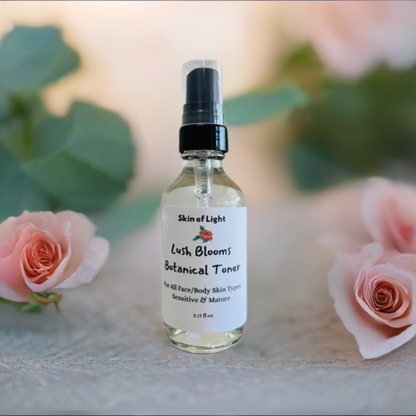 Lush Blooms Botanical Toner | Organic Rose